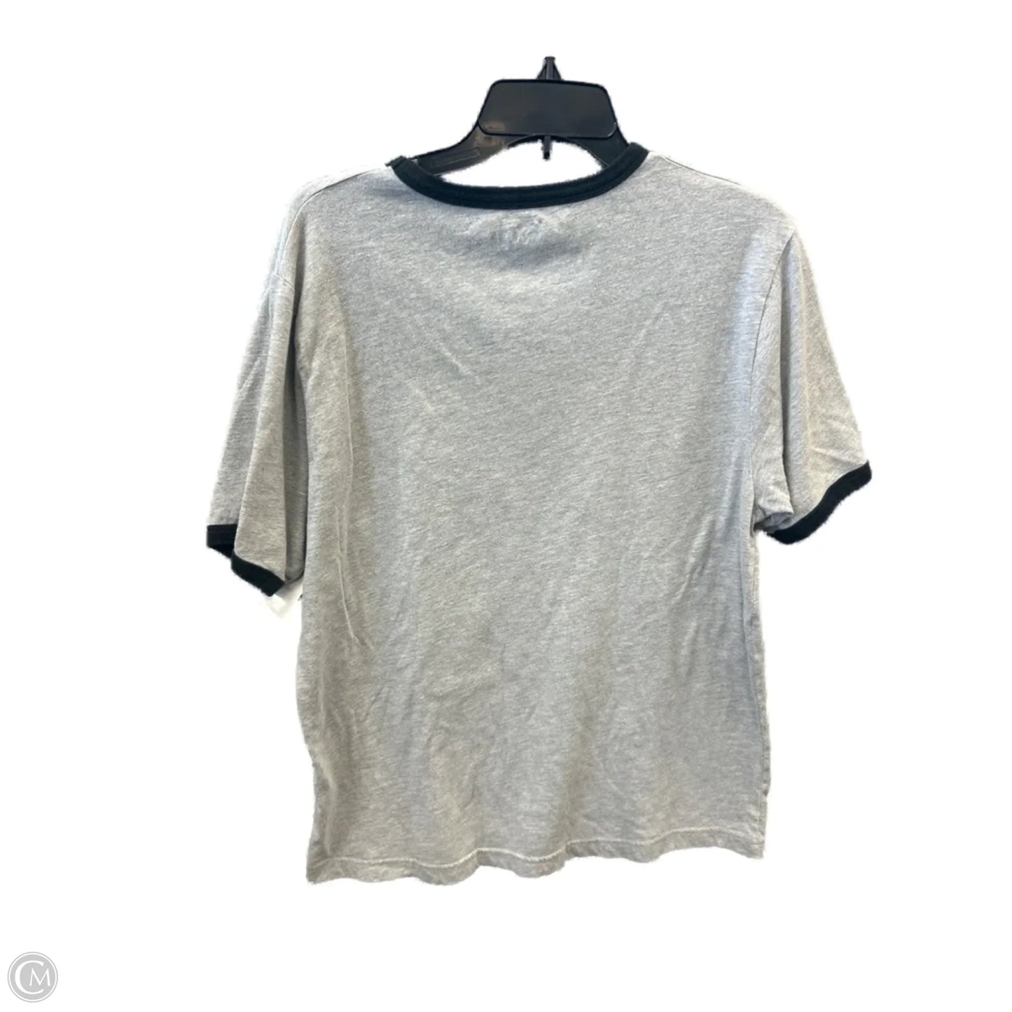 Top Short Sleeve By Walt Disney In Grey, Size: M