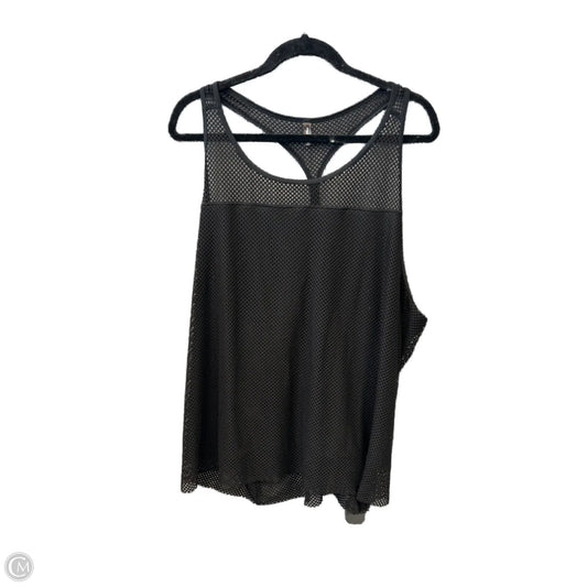 Athletic Tank Top By Mta Sport In Black, Size: 3x
