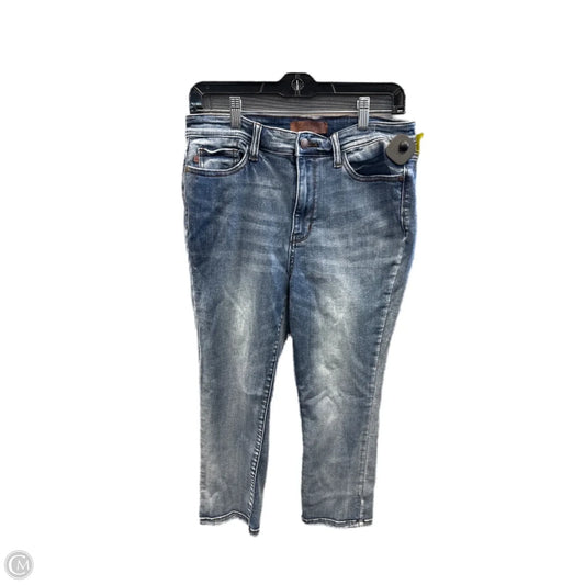 Capris By Judy Blue In Blue Denim, Size: 12