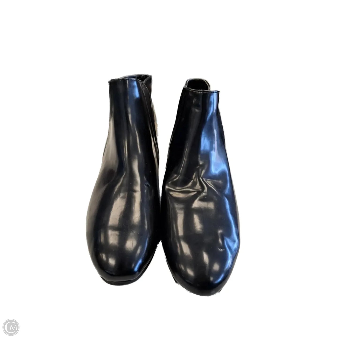 Boots Ankle Flats By Zara Basic In Black, Size: 8.5