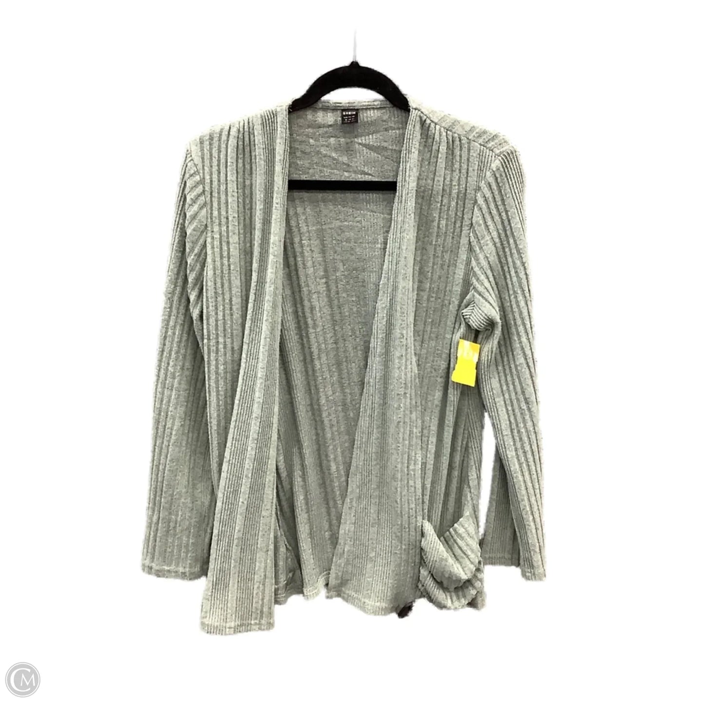 Sweater Cardigan By Shein In Green, Size: Xl