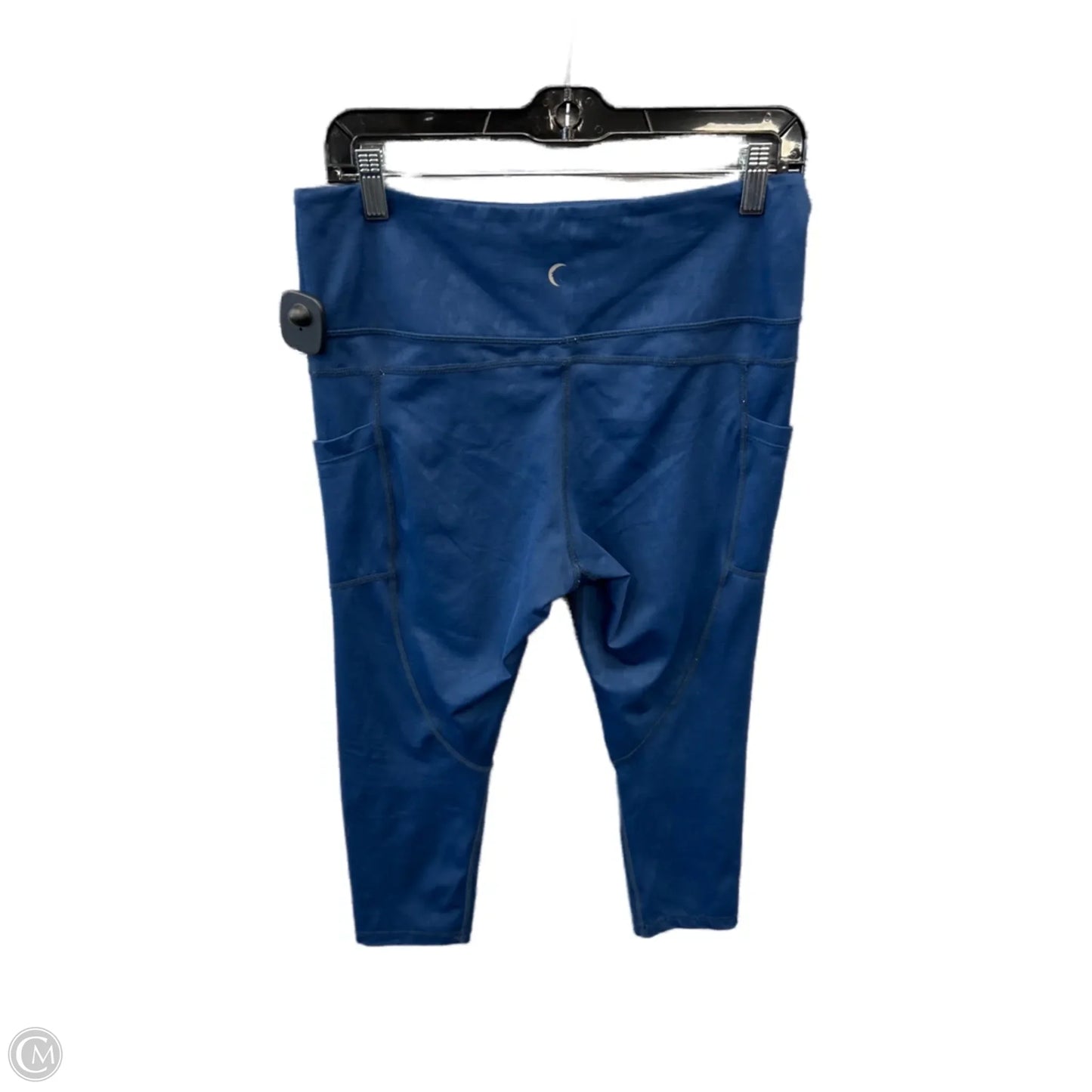 Athletic Leggings Capris By Zyia In Navy, Size: L