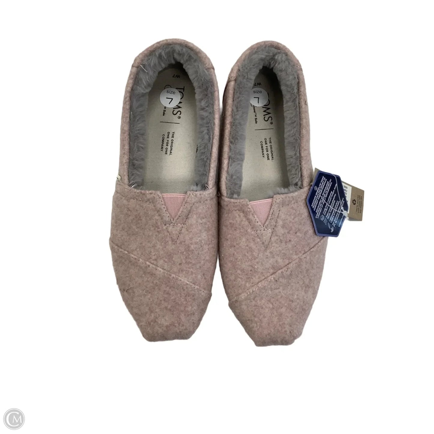 Shoes Flats By Toms In Pink, Size: 7