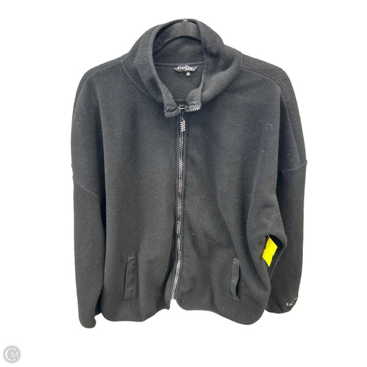 Jacket Fleece By Bebe In Black, Size: 2x