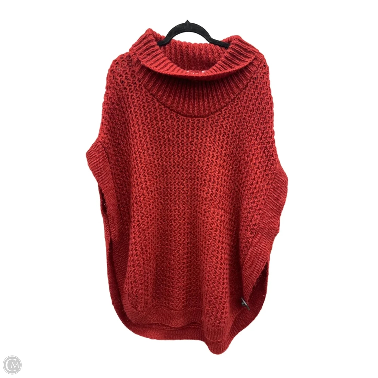 Poncho By Lc Lauren Conrad In Red, Size: Osfm