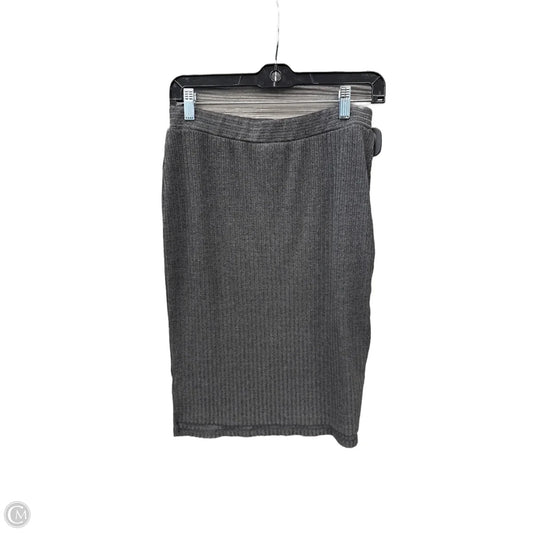 Skirt Midi By Apt 9 In Grey, Size: 10