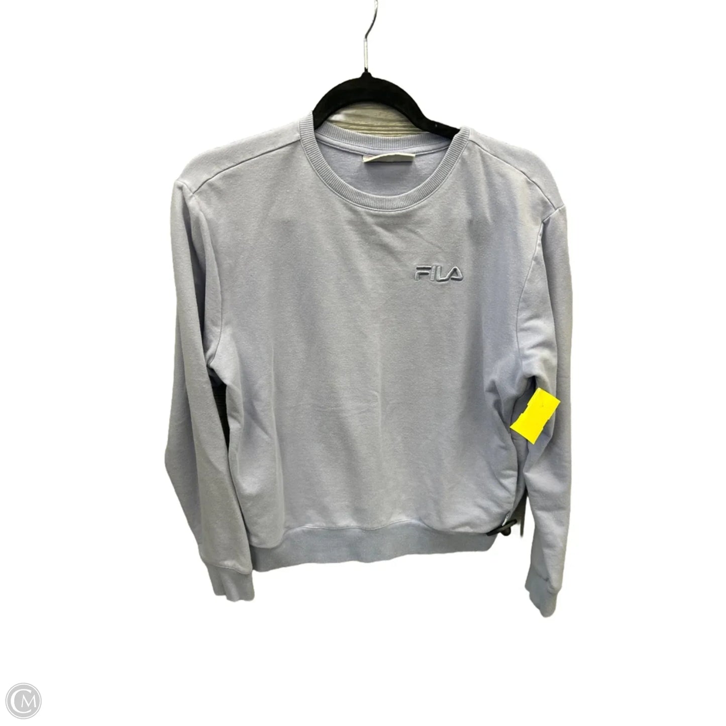 Athletic Sweatshirt Crewneck By Fila In Purple, Size: S