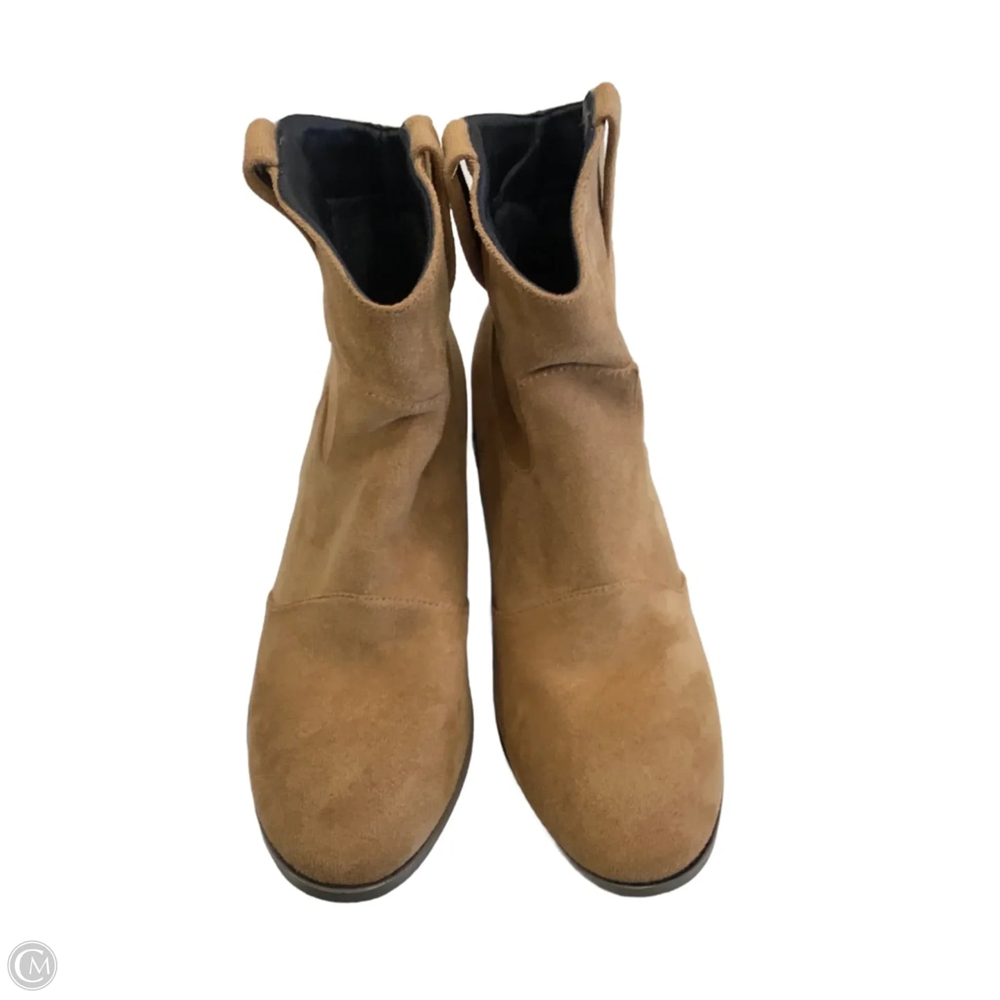 Boots Ankle Flats By Cme In Brown, Size: 9.5