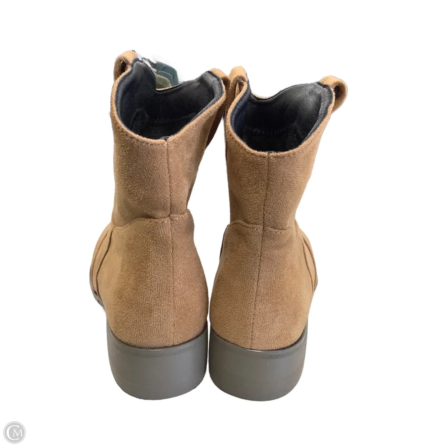 Boots Ankle Flats By Cme In Brown, Size: 9.5