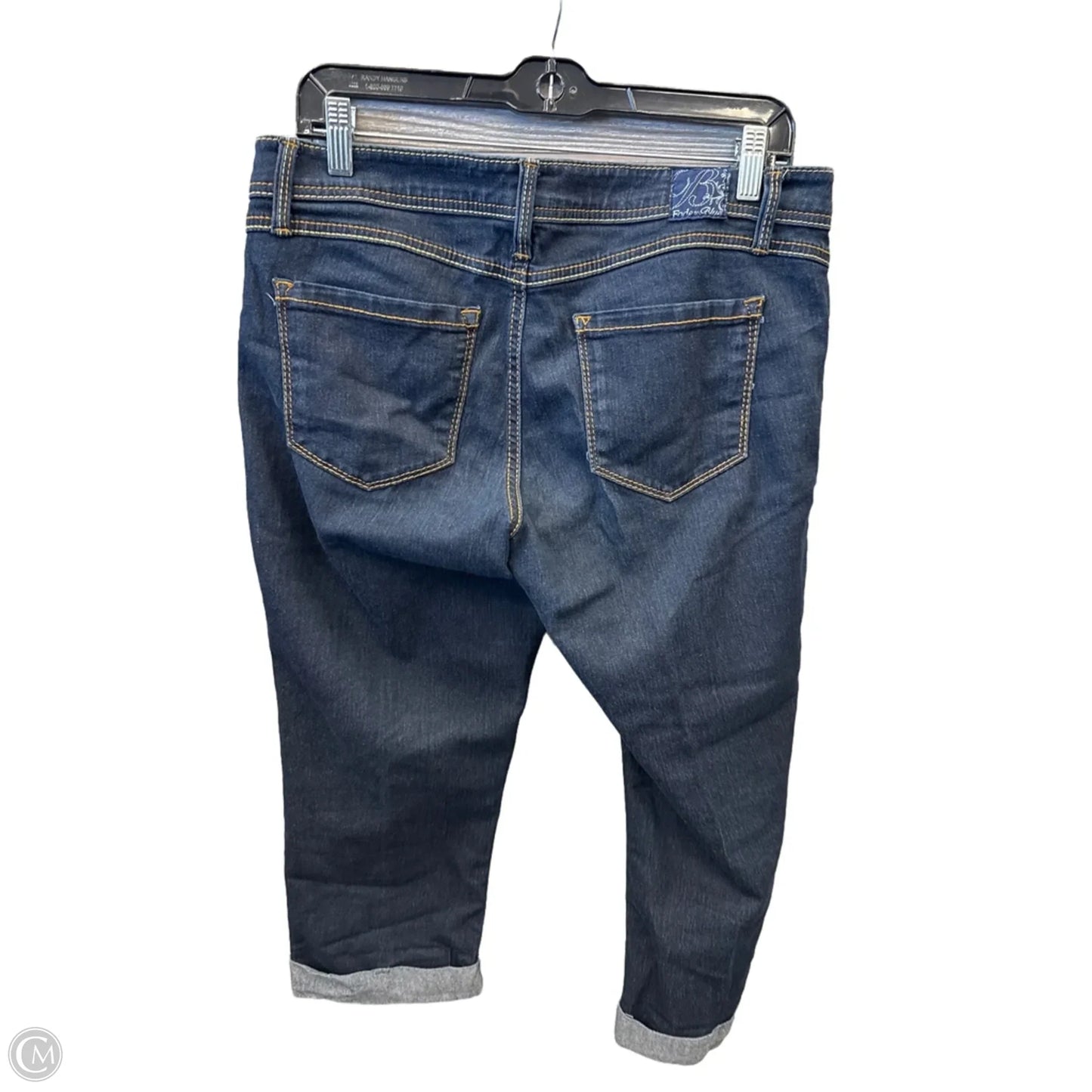 Capris By Clothes Mentor In Blue Denim, Size: 10