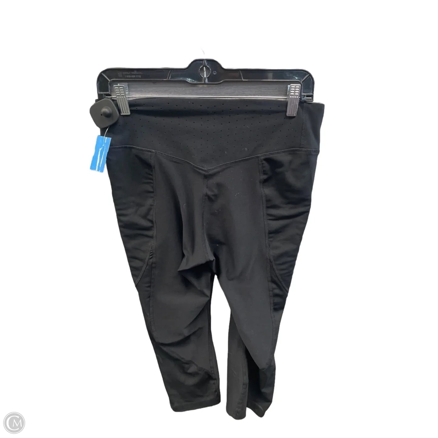 Athletic Leggings Capris By Nike Apparel In Black, Size: L