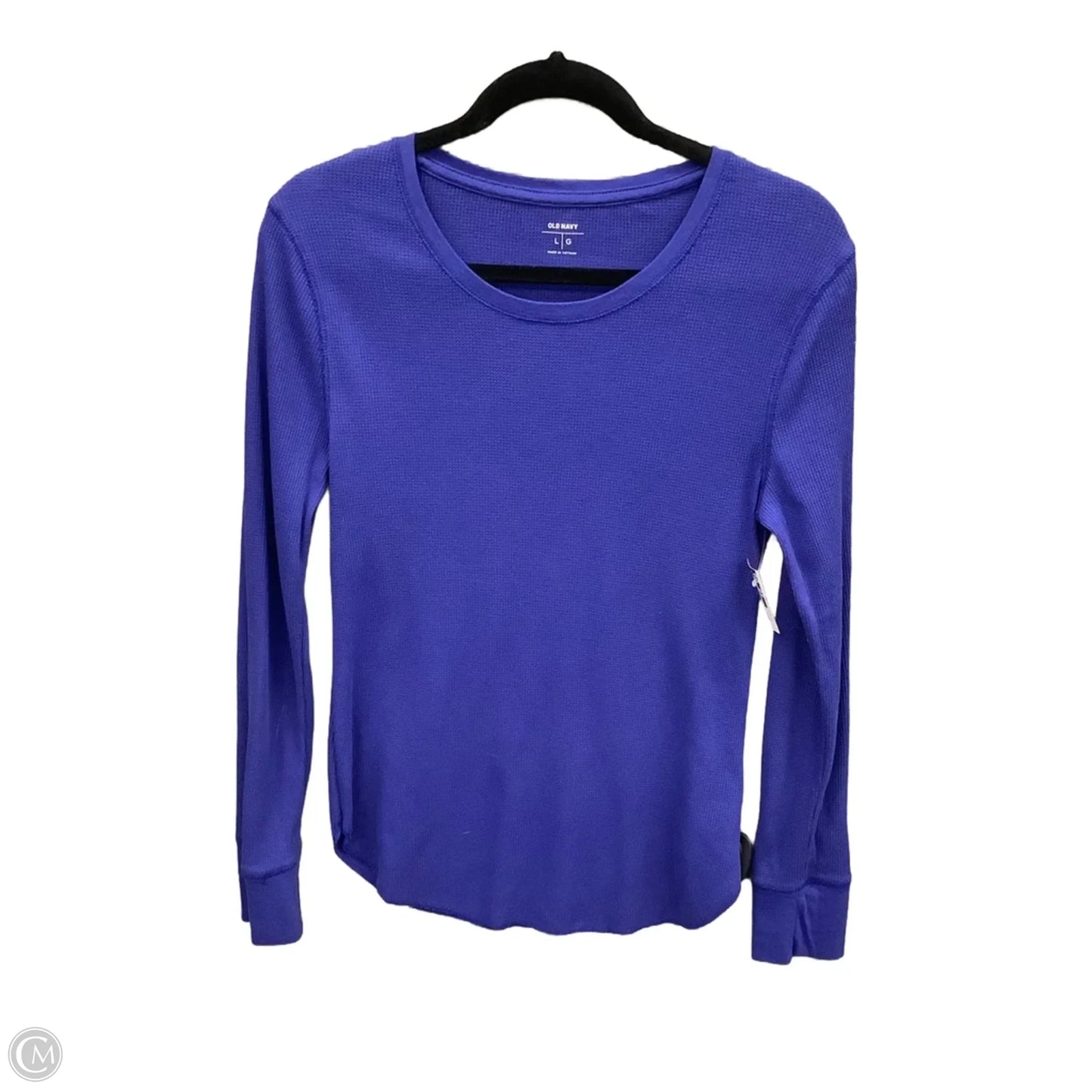 Top Long Sleeve By Old Navy In Purple, Size: L