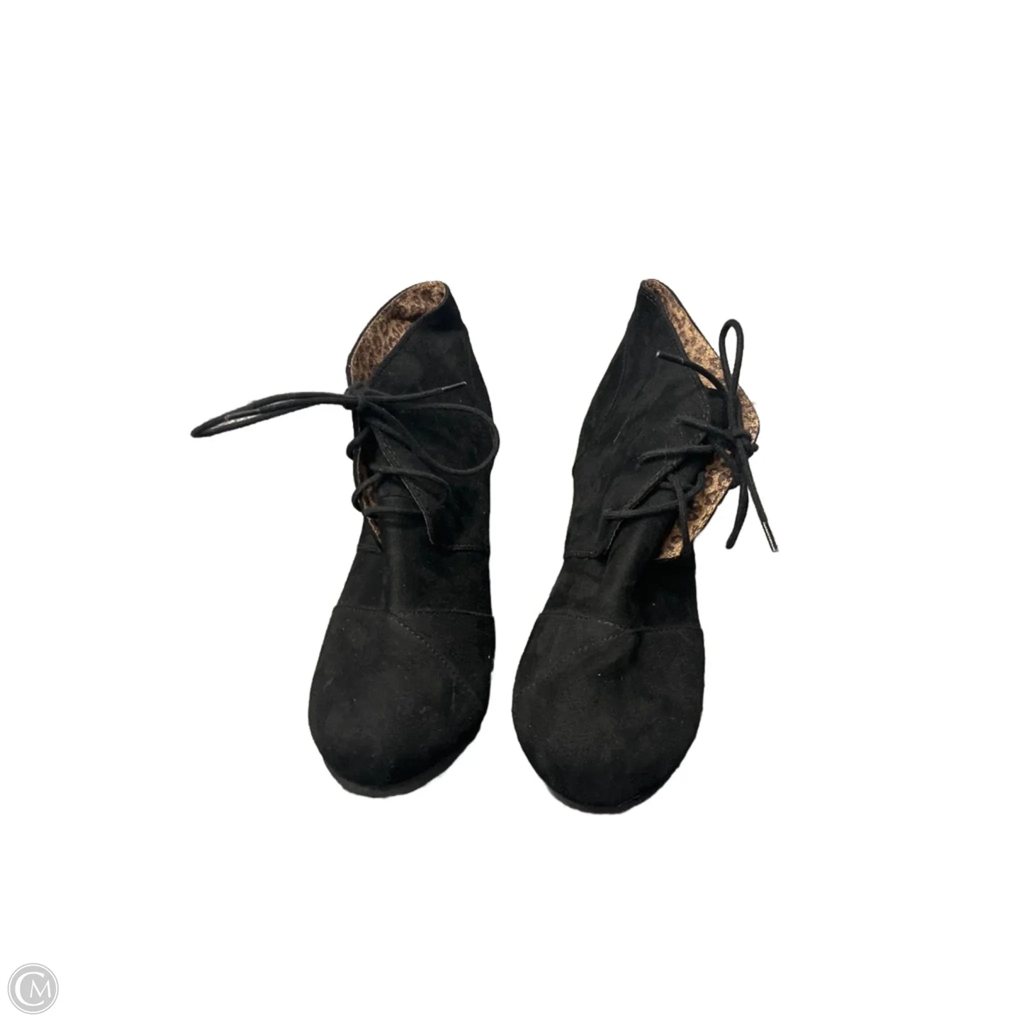 Shoes Heels Wedge By Cme In Black, Size: 11
