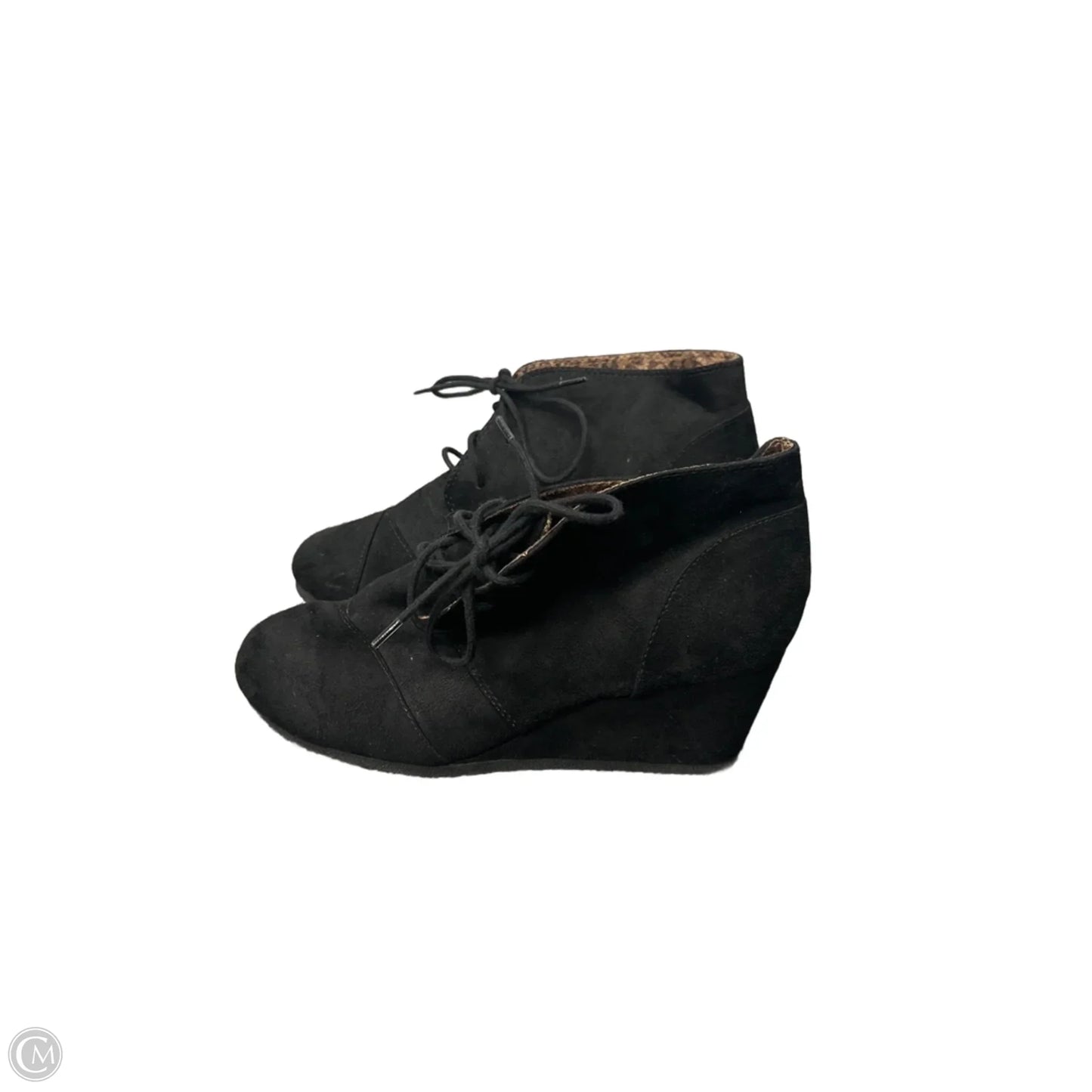 Shoes Heels Wedge By Cme In Black, Size: 11