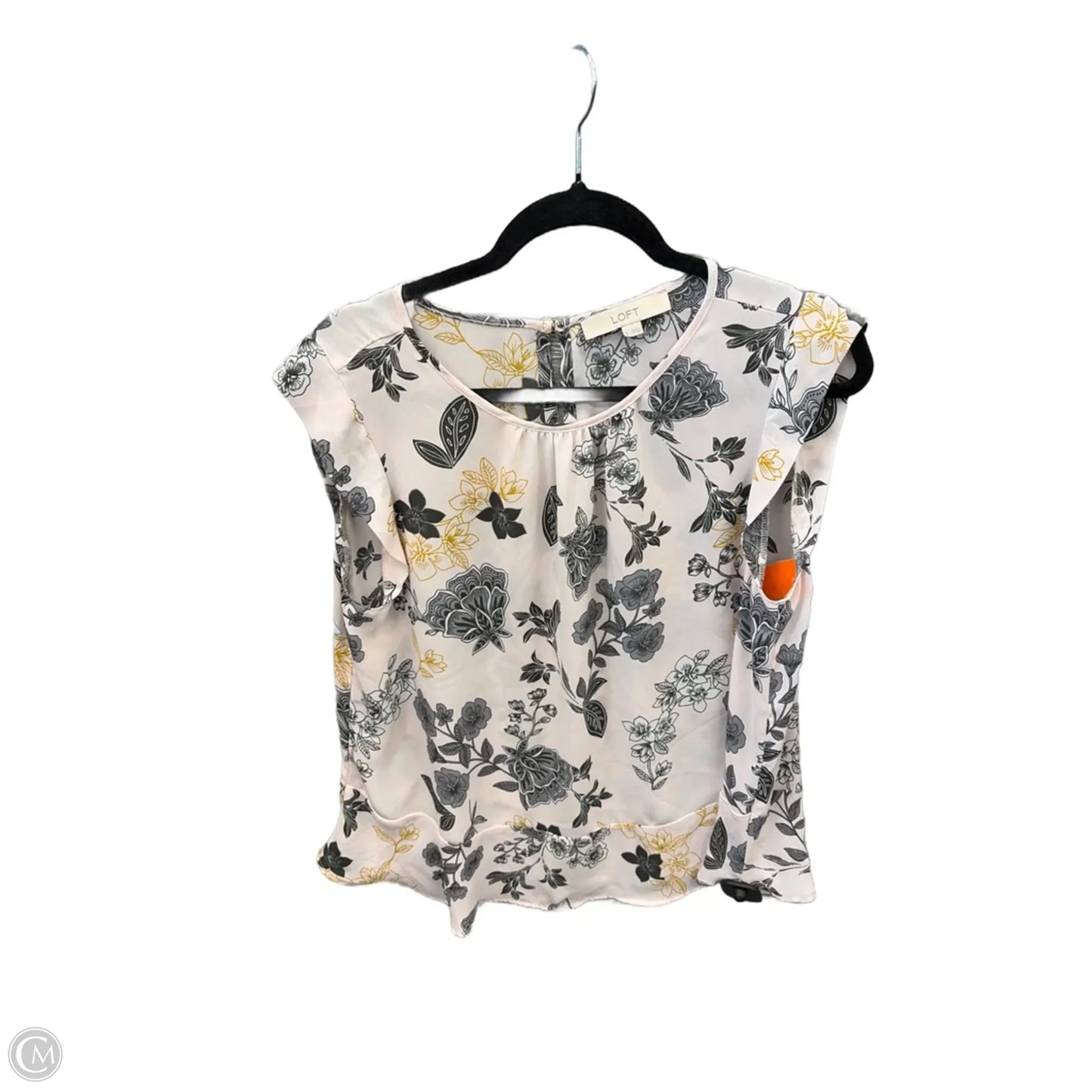 Blouse Sleeveless By Loft In Pink, Size: L