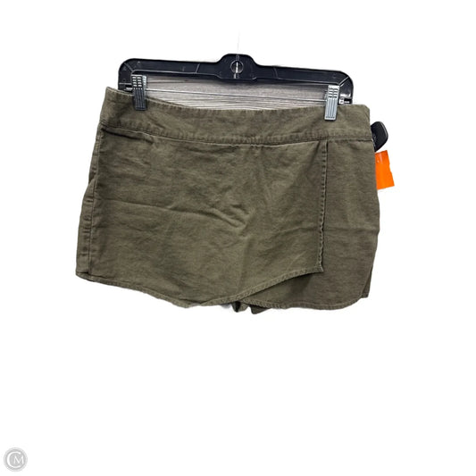 Skirt Mini & Short By Gap In Green, Size: 10