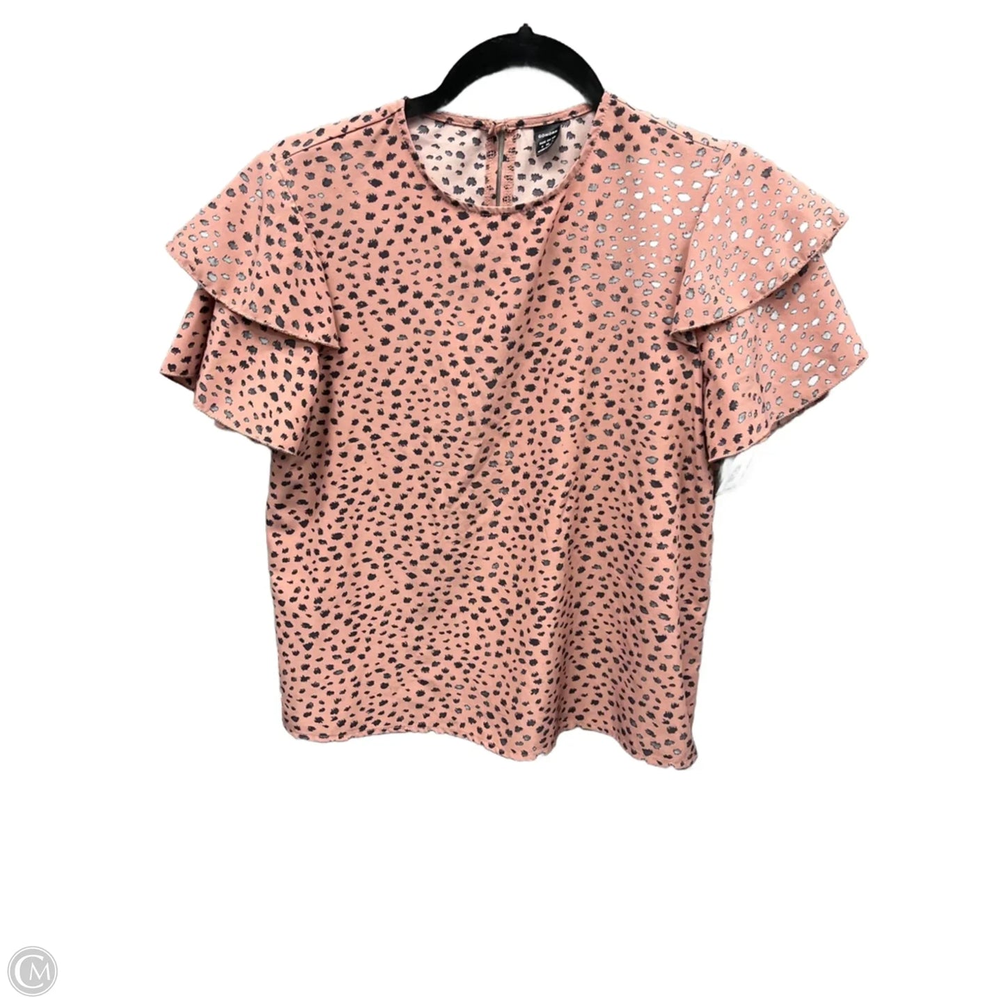 Top Short Sleeve By Cmf In Pink, Size: S