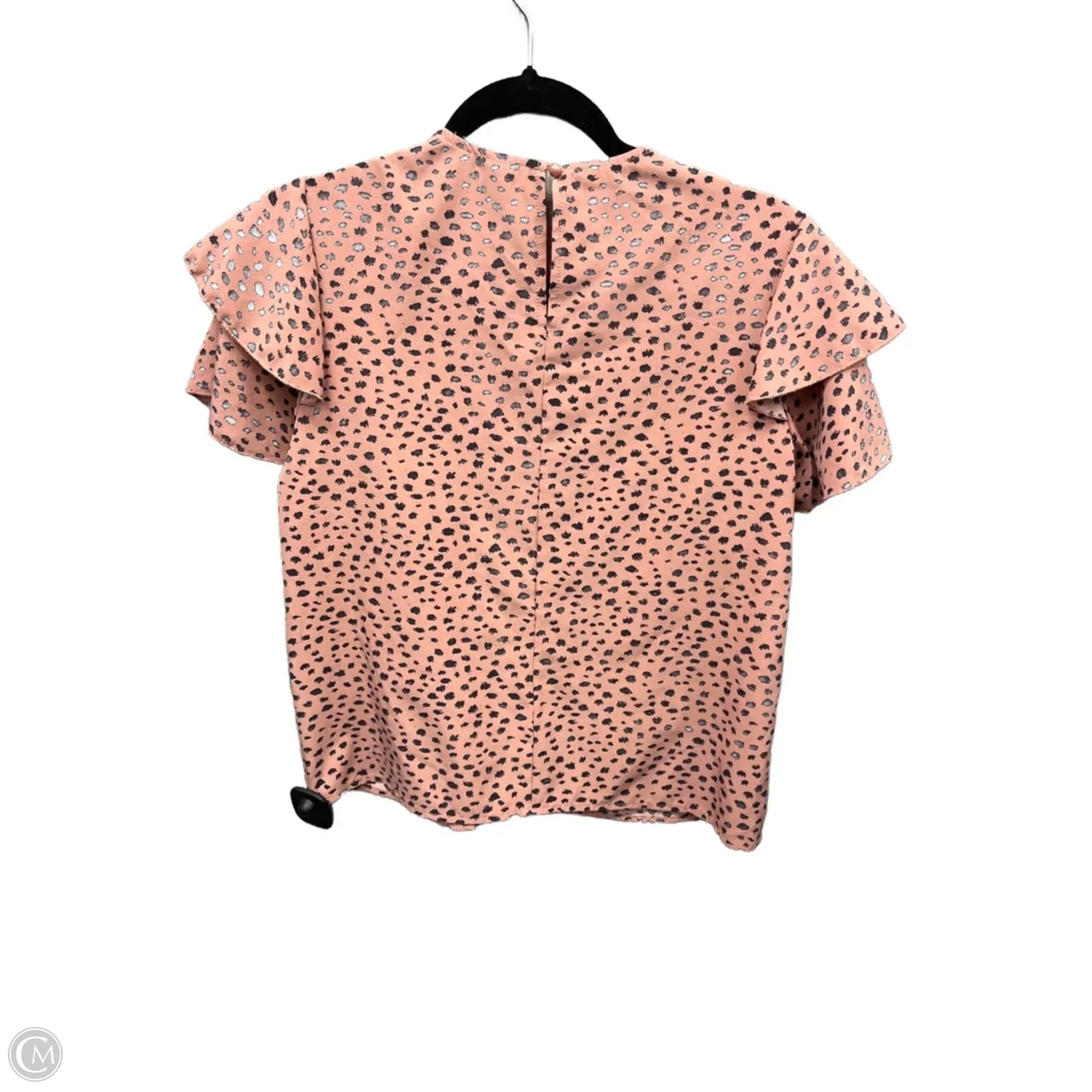Top Short Sleeve By Cmf In Pink, Size: S