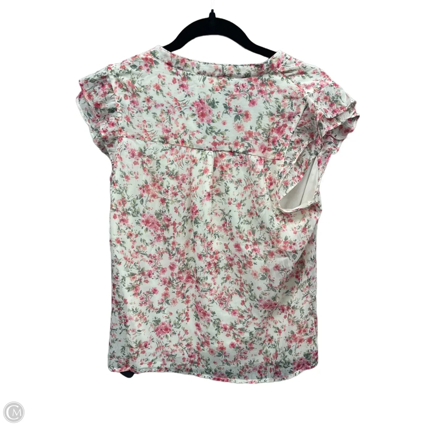 Blouse Sleeveless By Tamara H In Floral Print, Size: S
