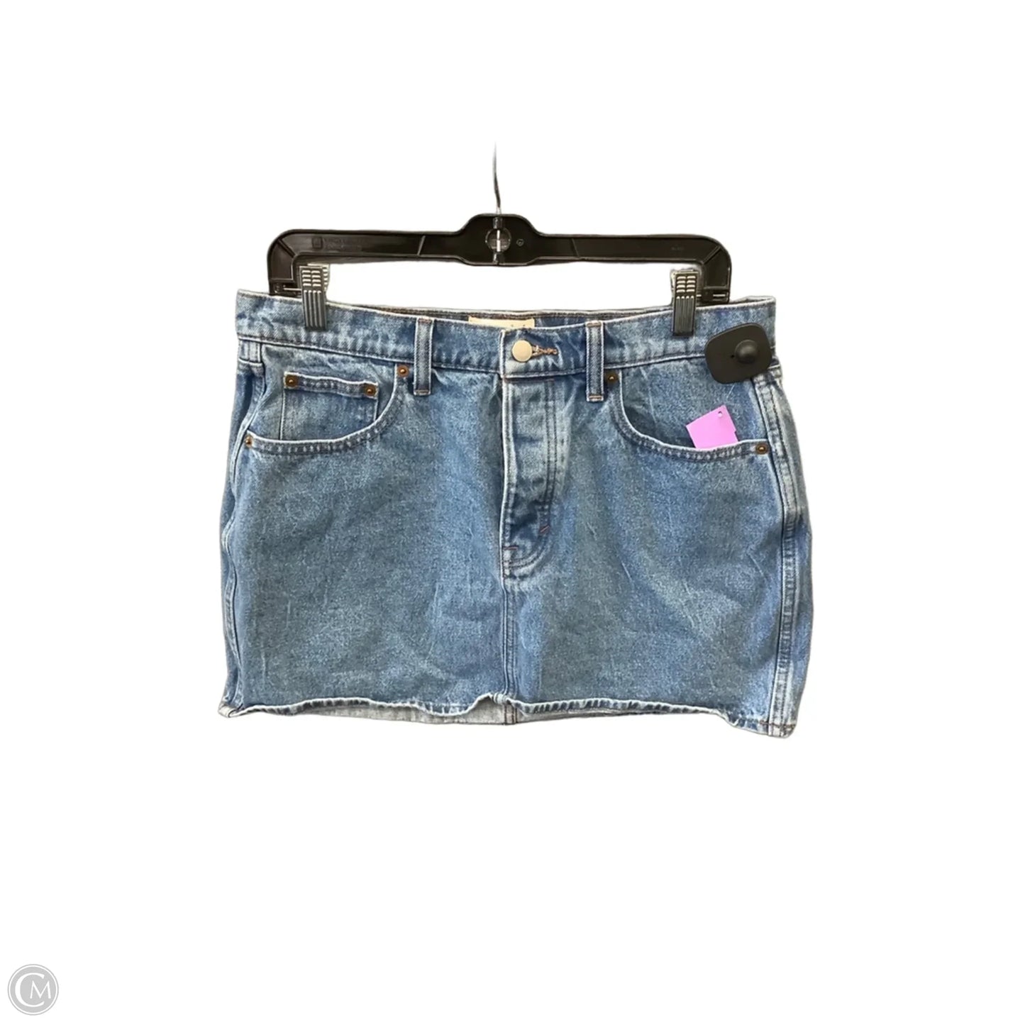 Skirt Mini & Short By Universal Thread In Blue Denim, Size: 10
