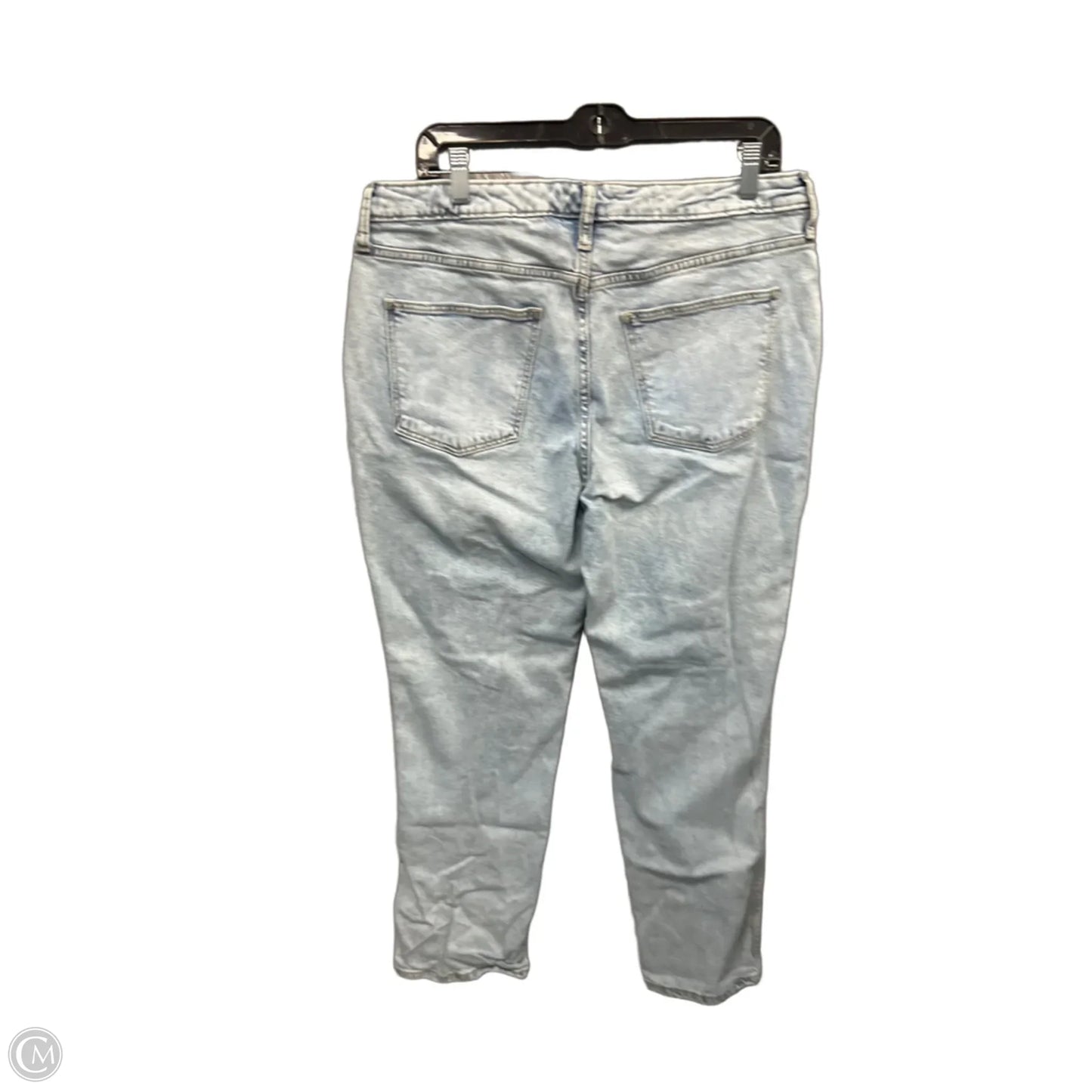 Jeans Straight By Universal Thread In Blue Denim, Size: 14