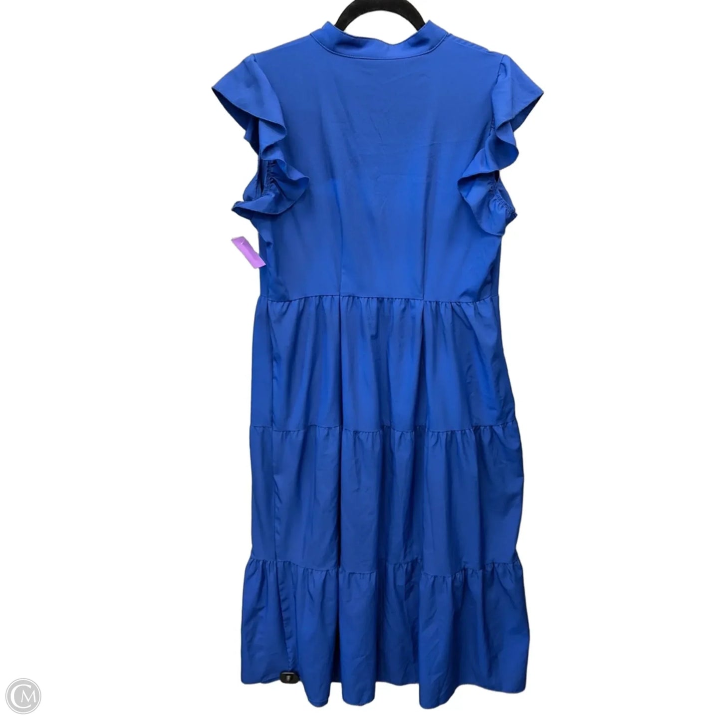 Dress Casual Maxi By Shein In Blue, Size: L