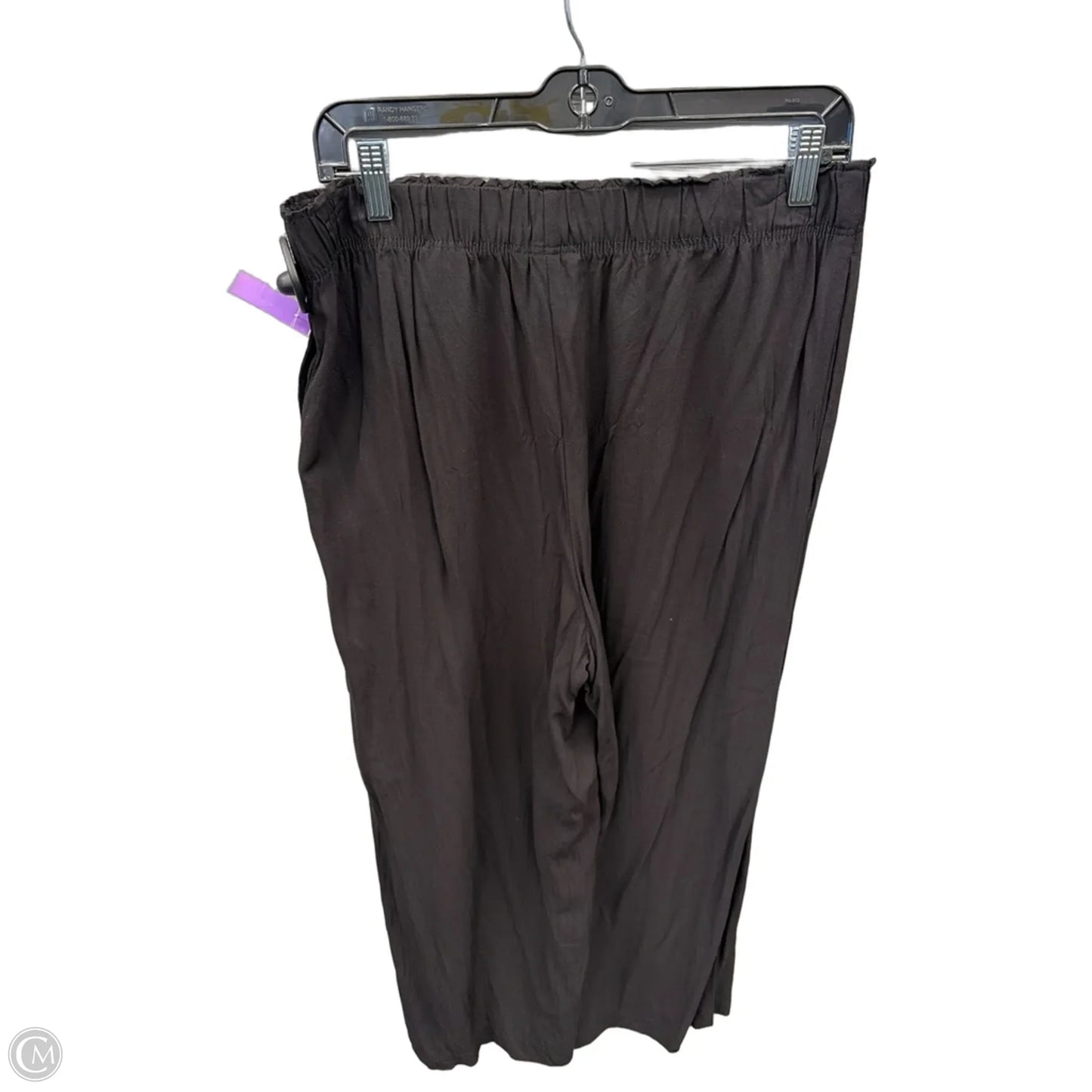 Pants Wide Leg By H&m In Black, Size: 12