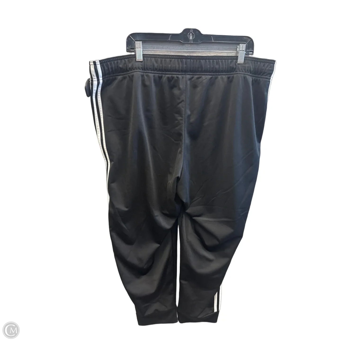 Athletic Pants By Adidas In Black, Size: 3x