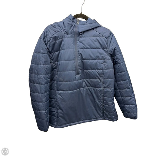 Coat Puffer & Quilted By Lands End In Blue, Size: L