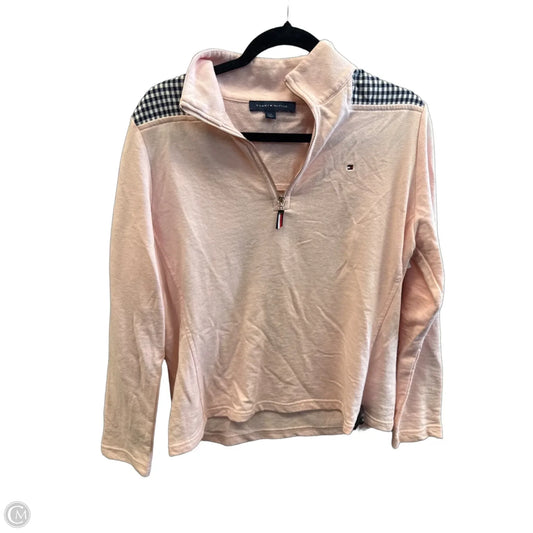 Top Long Sleeve By Tommy Hilfiger In Pink, Size: L