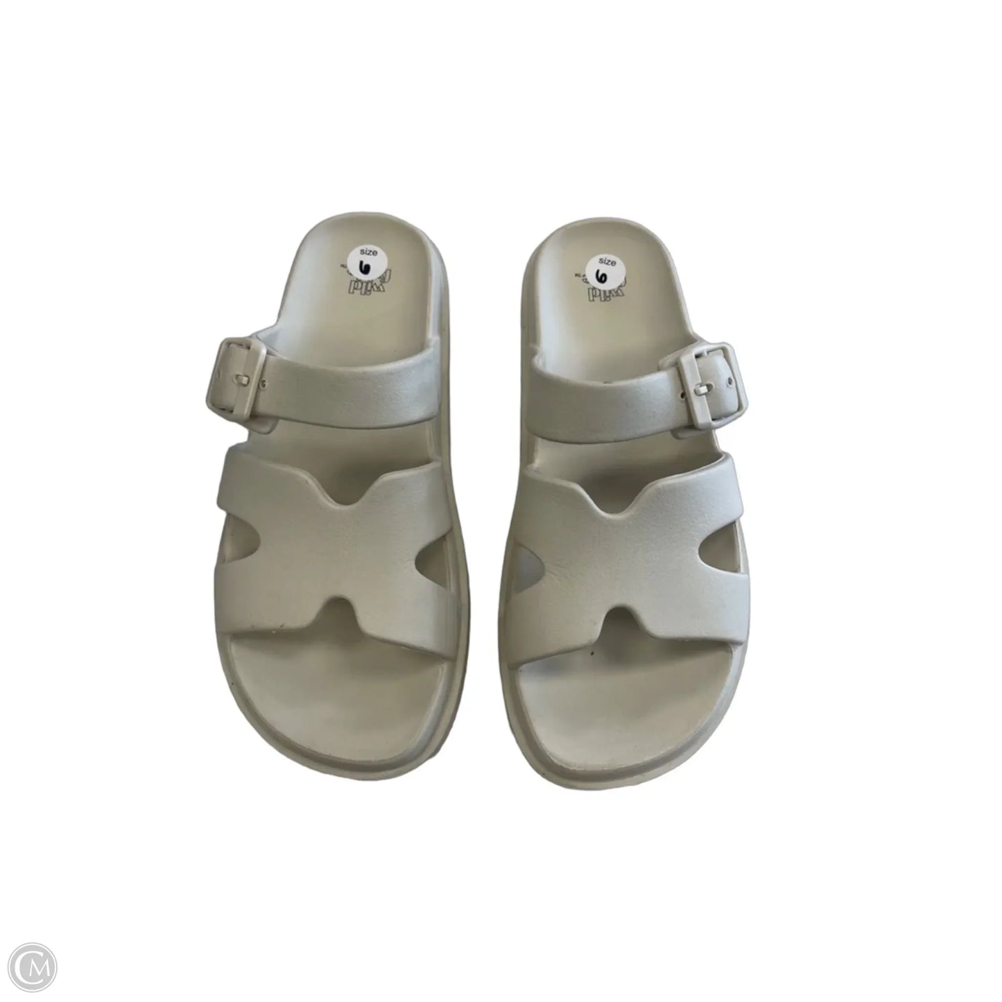 Sandals Flats By Wild Fable In Cream, Size: 6