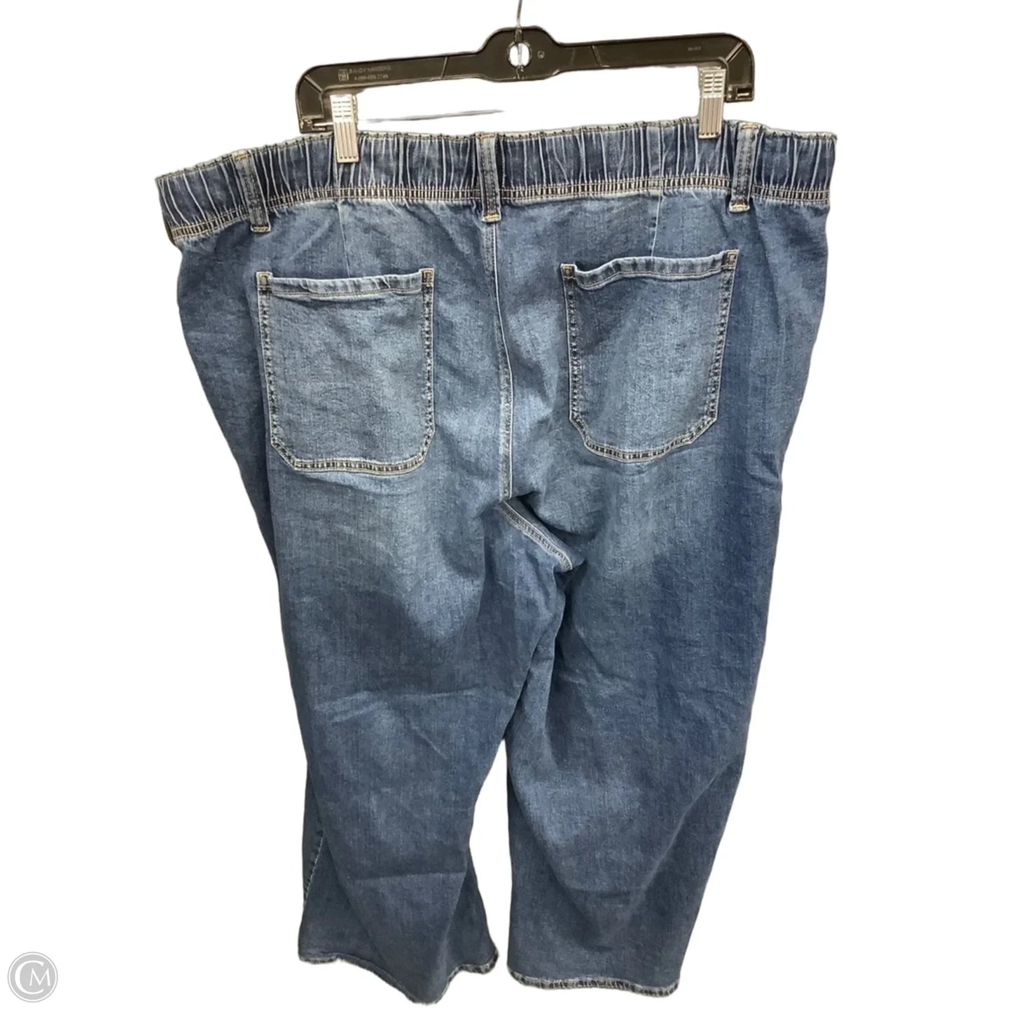 Jeans Wide Leg By Maurices In Blue Denim, Size: 24