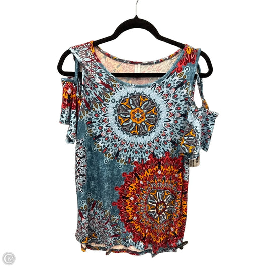 Top Short Sleeve By Clothes Mentor In Blue, Size: Xl