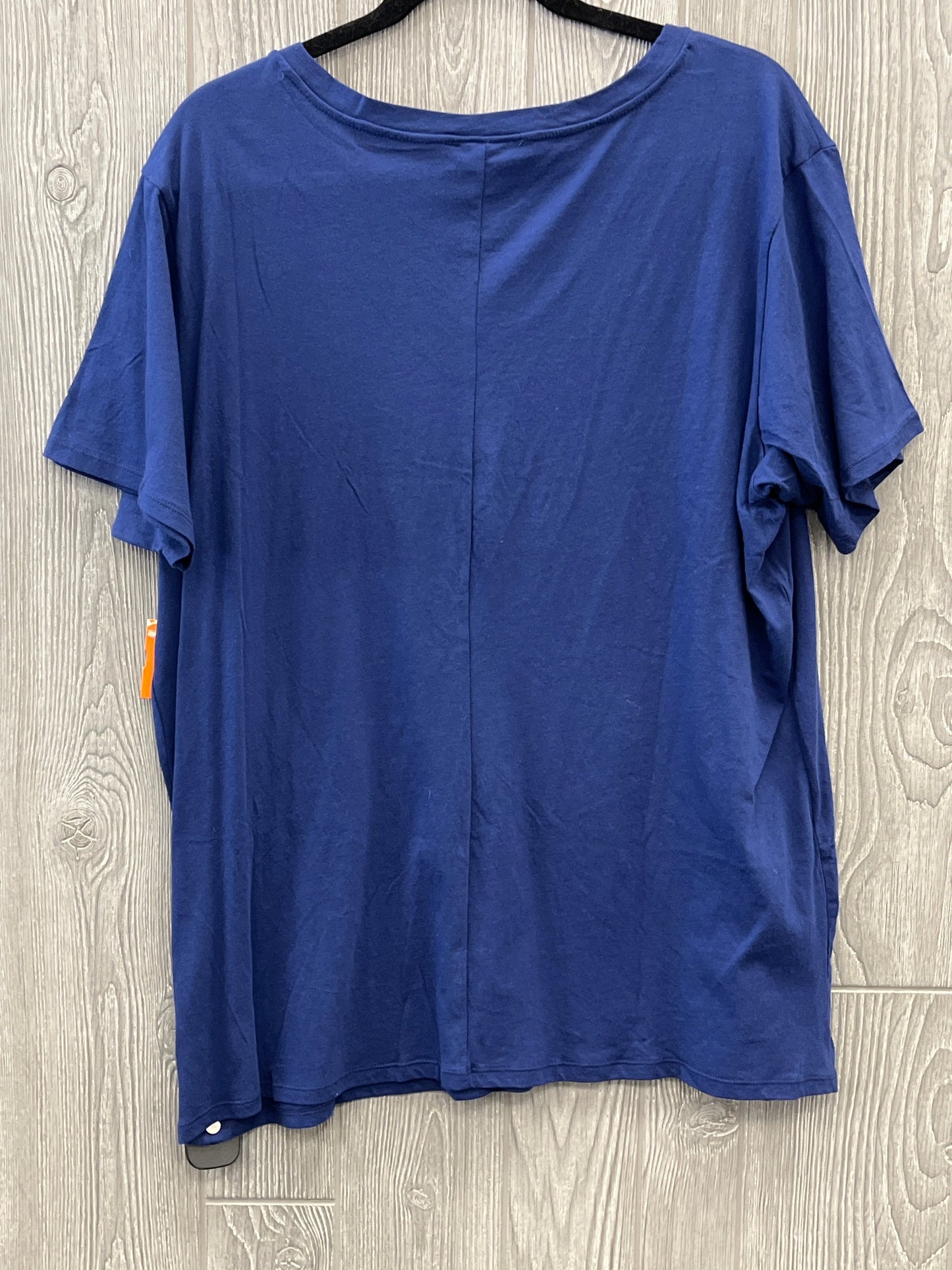 Top Short Sleeve Basic By Zenana Outfitters  Size: 1x