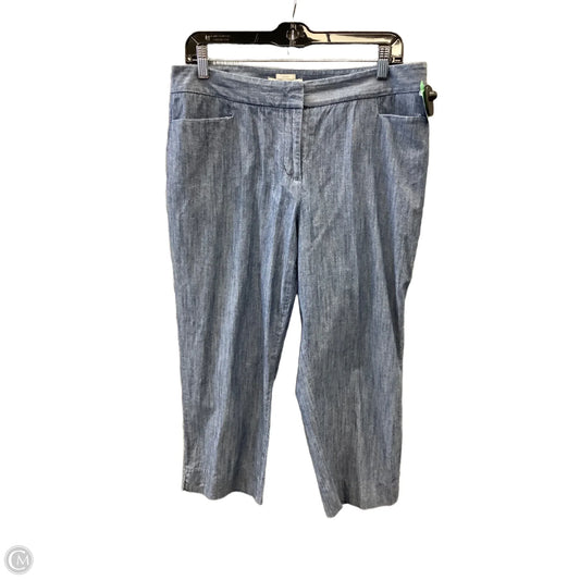 Capris By Talbots In Blue, Size: 12p