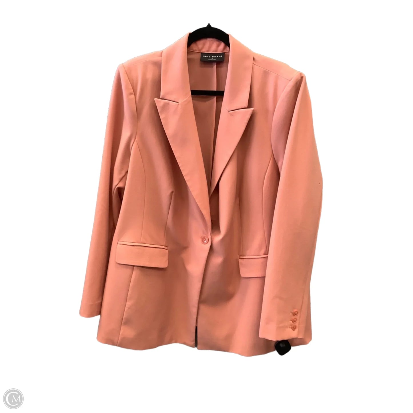 Blazer By Lane Bryant In Orange, Size: 2x