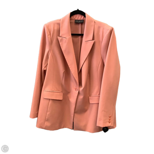 Blazer By Lane Bryant In Orange, Size: 2x