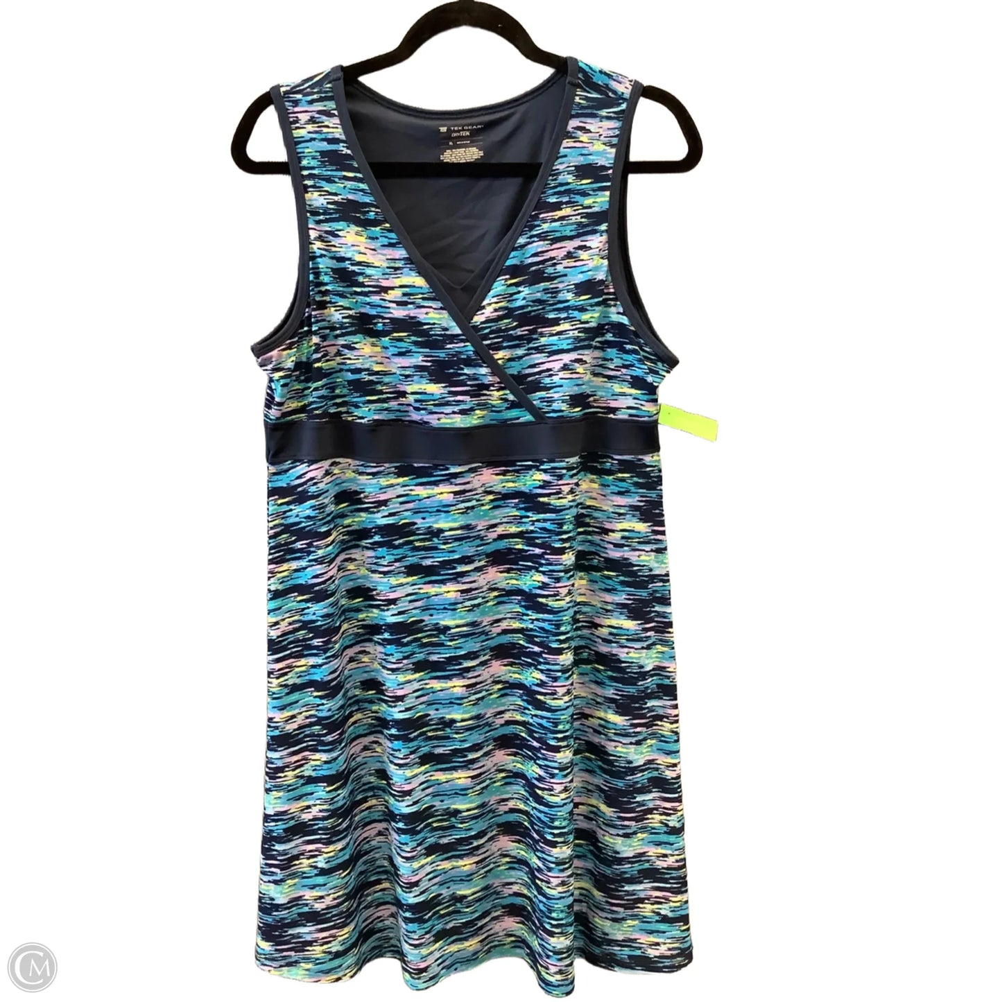 Athletic Dress By Tek Gear In Blue, Size: Xl