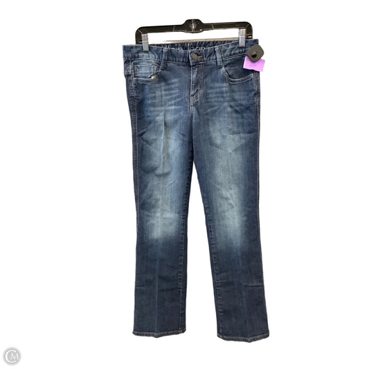 Jeans Straight By Calvin Klein In Blue, Size: 8