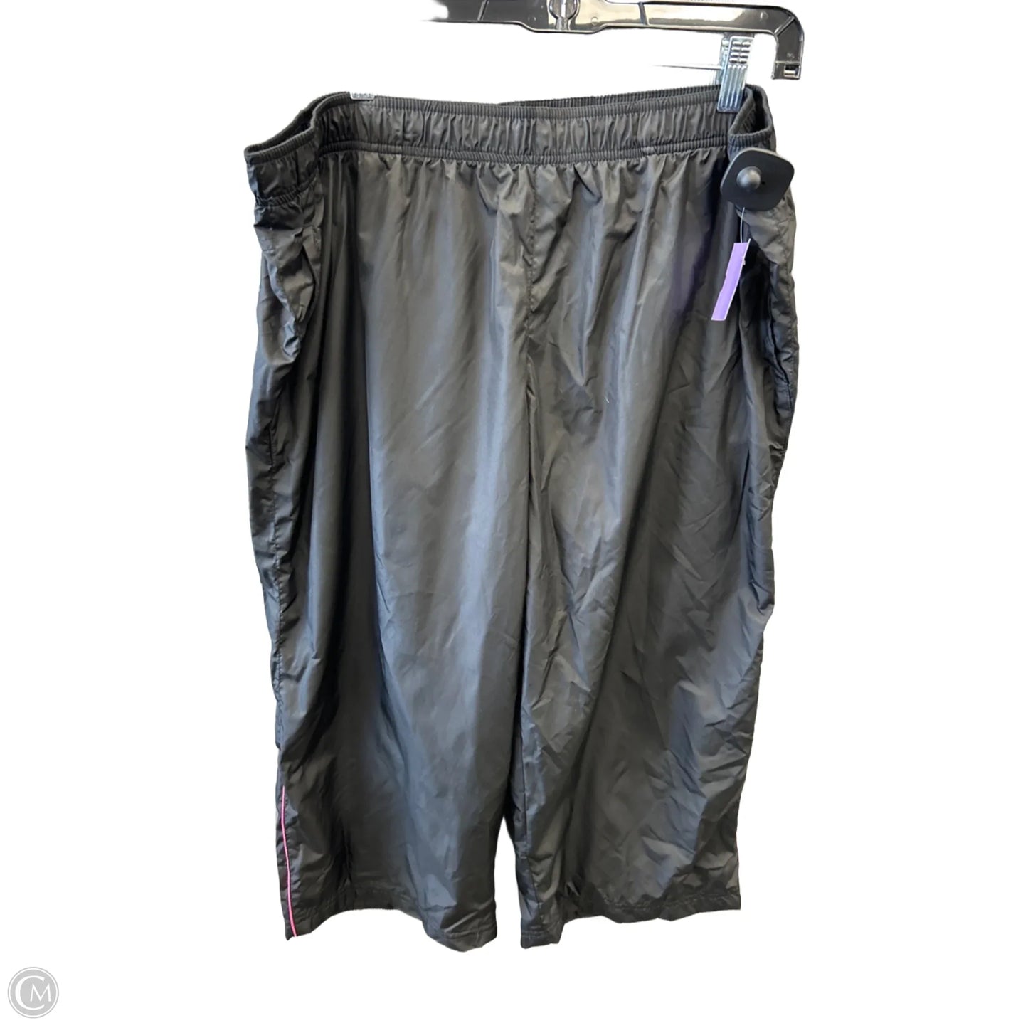 Athletic Capris By Danskin In Black, Size: Xxl