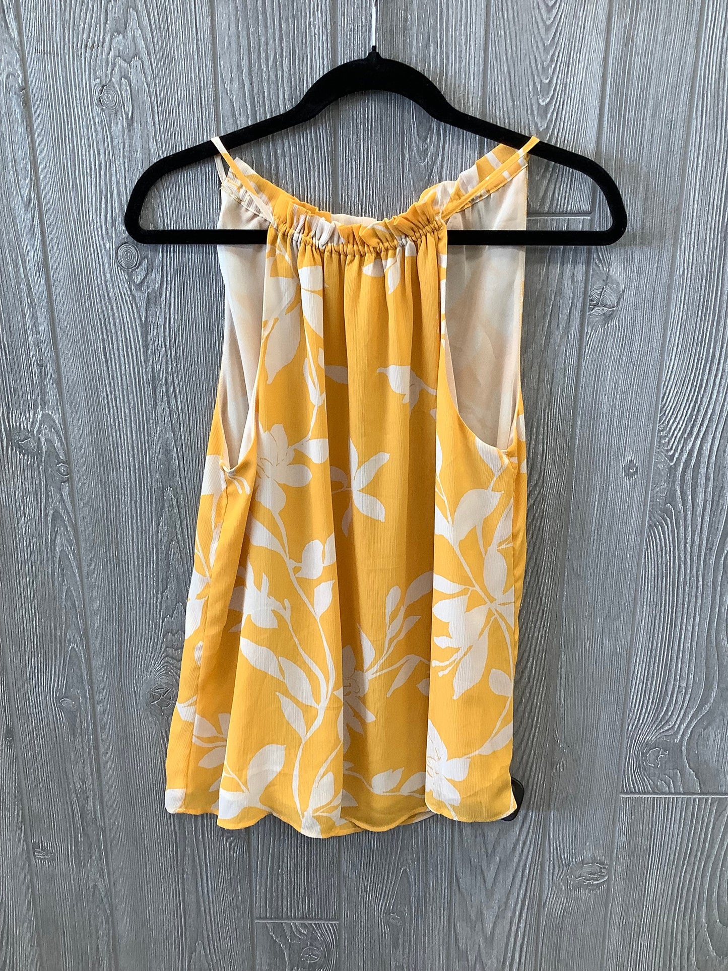 Yellow Top Sleeveless Ophelia Roe, Size M