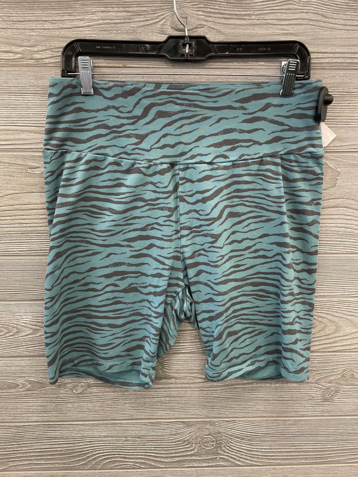 Athletic Shorts By Ava & Viv In Blue, Size: L