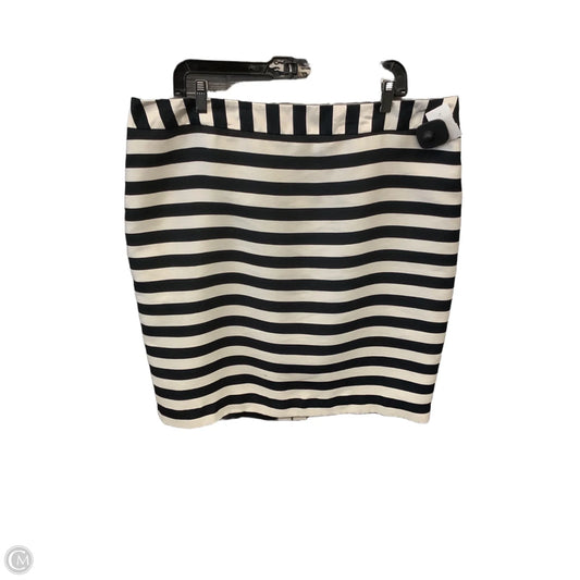Skirt Midi By Worthington In Striped Pattern, Size: 18