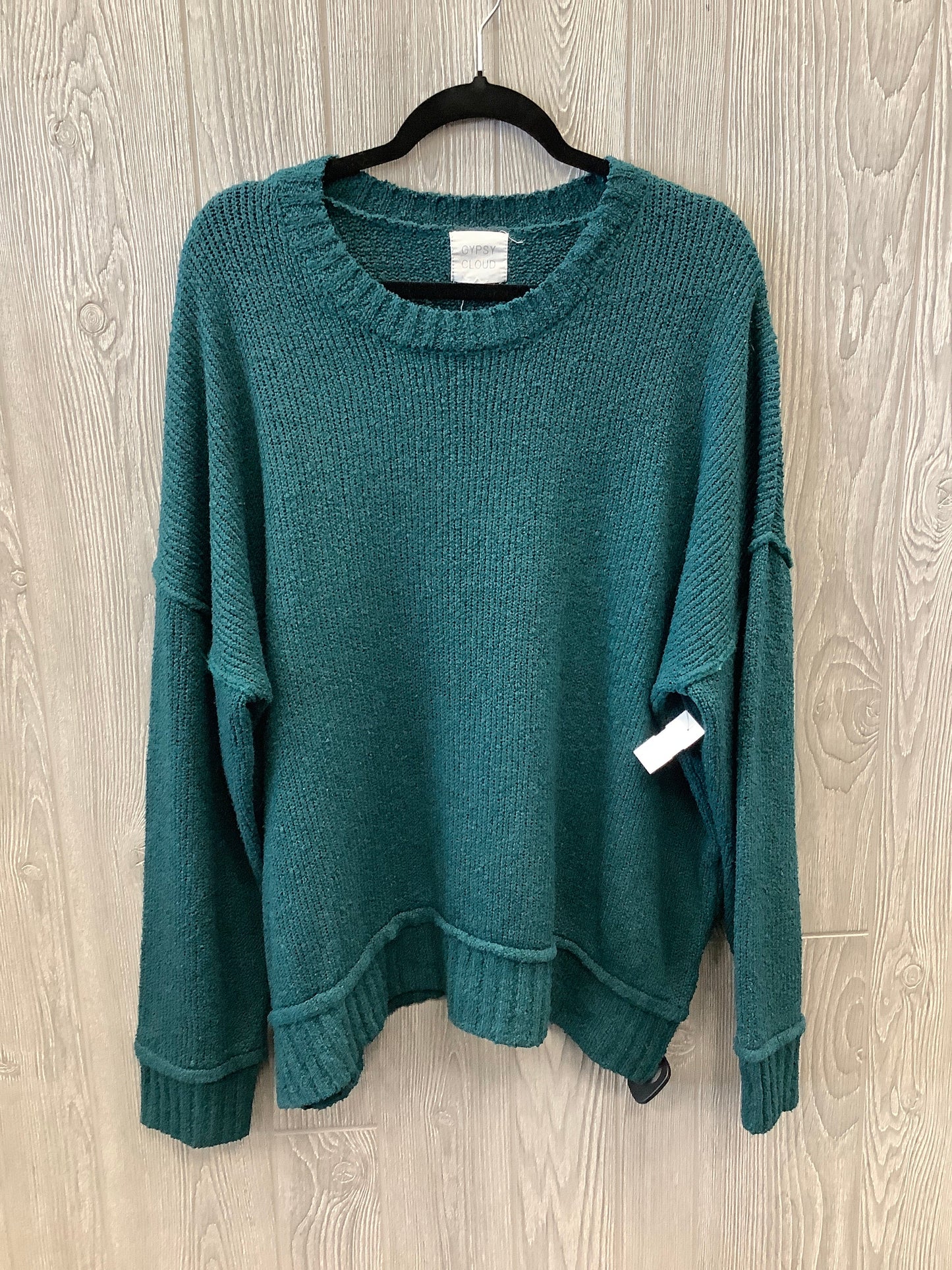 Sweater By Clothes Mentor In Green, Size: 3x