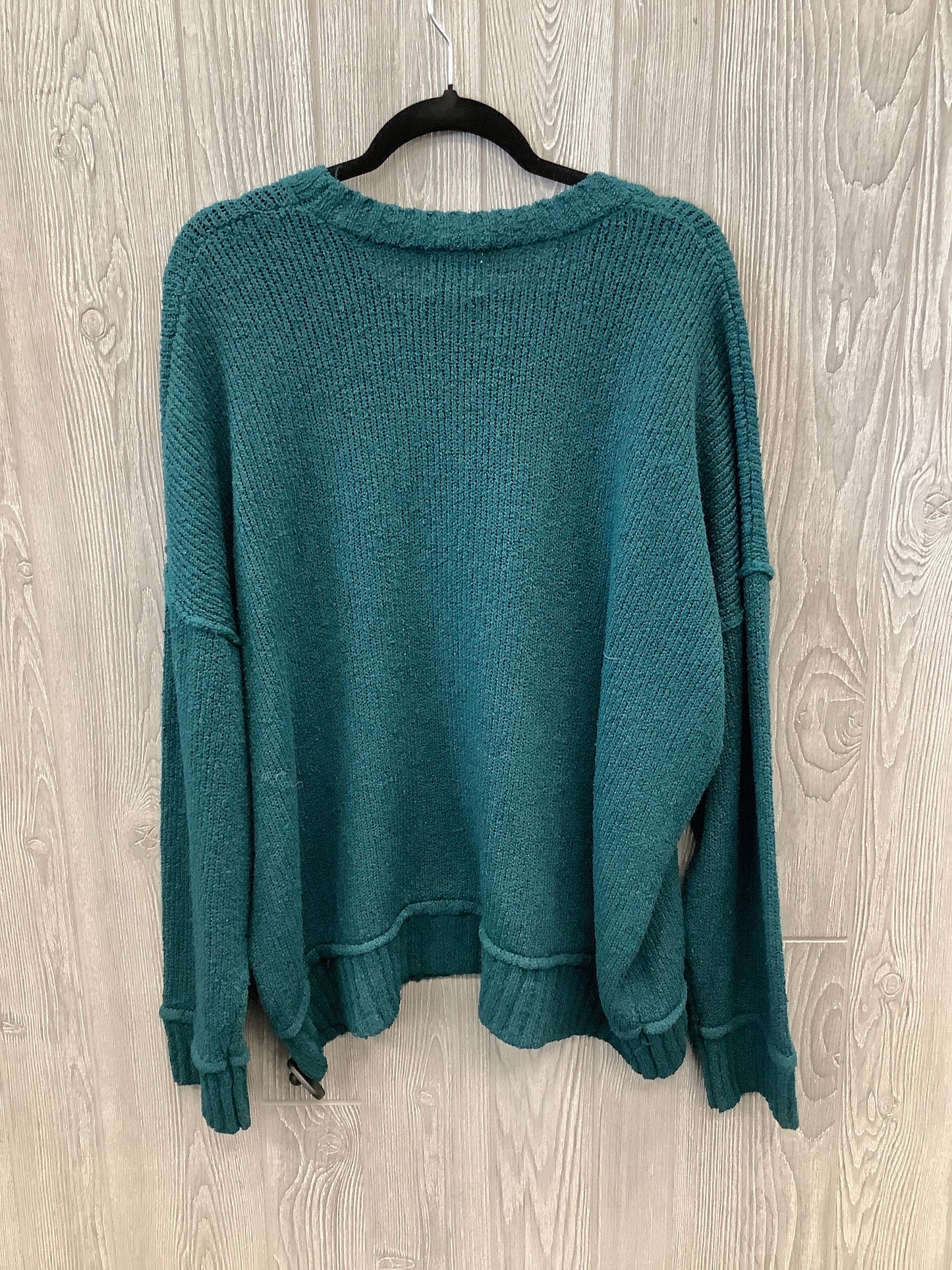 Sweater By Clothes Mentor In Green, Size: 3x