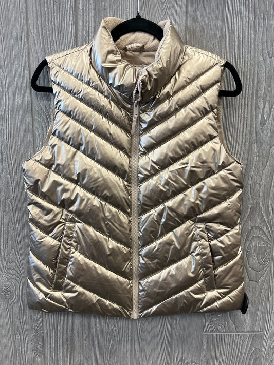 Vest Puffer & Quilted By Gap In Gold, Size: M