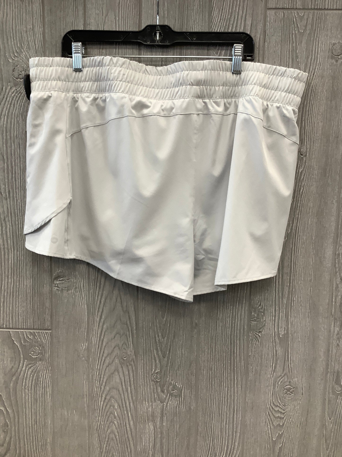 Athletic Shorts By Avia In Grey, Size: 3x