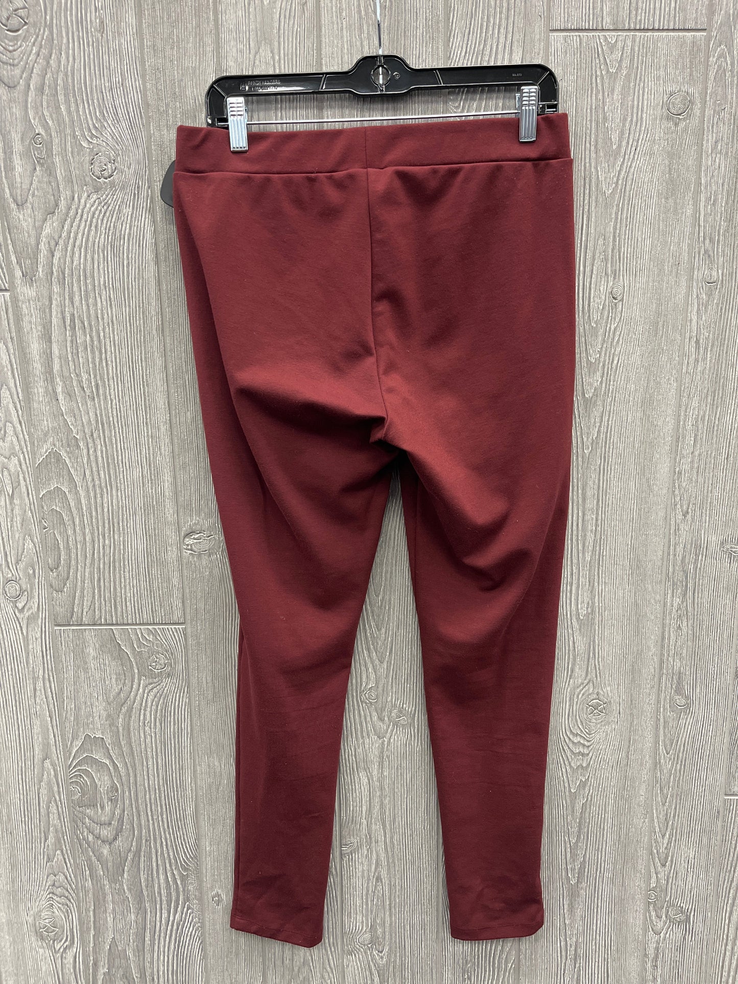 Pants Leggings By Michael By Michael Kors In Red, Size: M