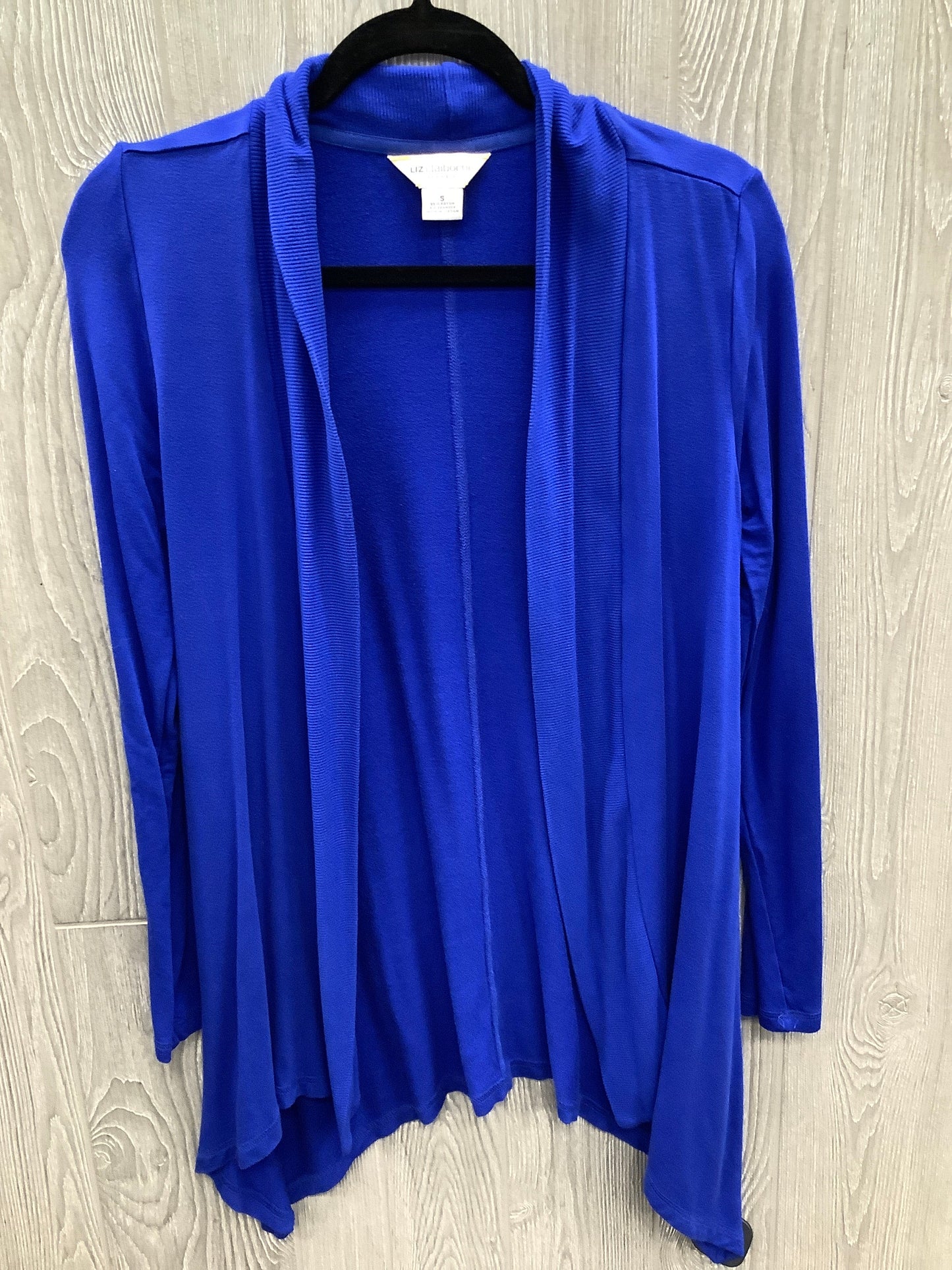 Cardigan By Liz Claiborne In Blue, Size: S