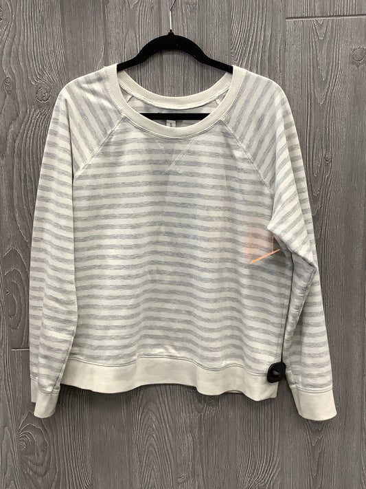 Top Long Sleeve By Old Navy In Striped Pattern, Size: Xl